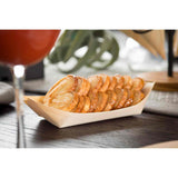 Tablecraft BAMDB5 5.375 X 3.375 Disposable Pinewood Bowls Tablecraft