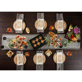 Tablecraft BAMDB5 5.375 X 3.375 Disposable Pinewood Bowls Tablecraft