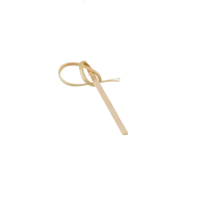 Tablecraft 3.5" Bamboo Knot Picks (BAMK35) Tablecraft