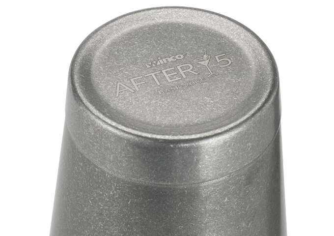 Winco BS-15 15 oz Bar Shaker Cup, Crafted Steel Winco