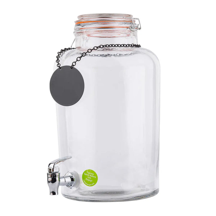 Tablecraft BDG2000 2.5 Gallon Rustic Beverage Dispenser Tablecraft
