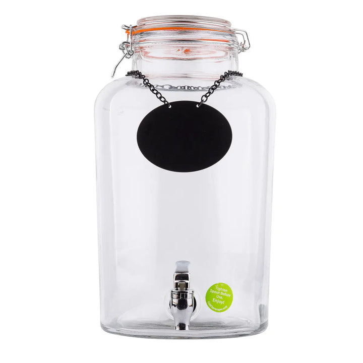 Tablecraft BDG2000 2.5 Gallon Rustic Beverage Dispenser Tablecraft