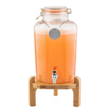 Tablecraft BDG2000 2.5 Gallon Rustic Beverage Dispenser
