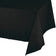 Creative Converting 54" X 108" Black Plastic Table Covers