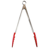 Cuisipro 12 Inch Silicone Locking Tongs Red | Browne 74708705