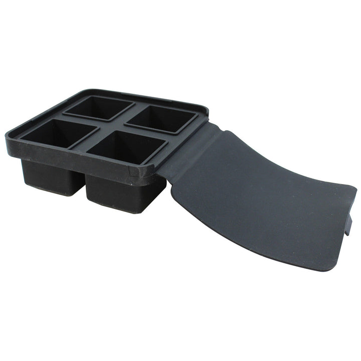 Tablecraft BSCT2 1.75" 4-Section Silicone Ice Cube Tray Tablecraft