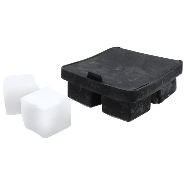 Tablecraft BSCT2 1.75" 4-Section Silicone Ice Cube Tray Tablecraft