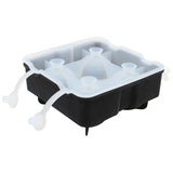 Tablecraft BSRT2 2" 4-Section Silicone Ice Sphere Tray
