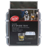 Tablecraft BSRT2 2" 4-Section Silicone Ice Sphere Tray