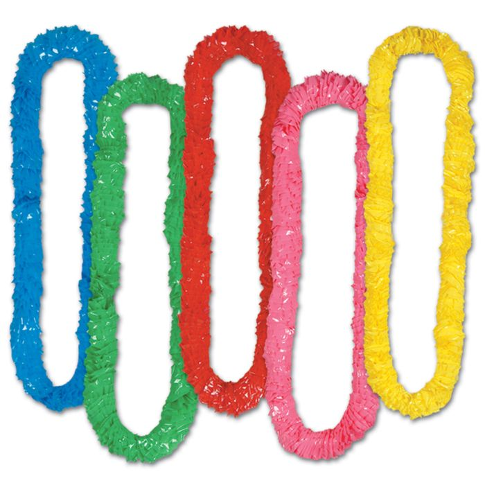 Beistle 66355-144 Assorted Leis 1.5" x 36" Beistle