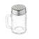 Tablecraft C170-12 Mason Salt & Pepper Shaker with Stainless Steel Top 12/Pack