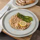Carlisle Grove 12.5 Inch Charger Plate Smoke Melamine