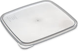 Carlisle StorPlus Square Food Storage Container Lid 2-4 Qt Translucent