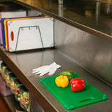 Tablecraft CBG1218AGN 12X18 Grippy Cutting Board - Green