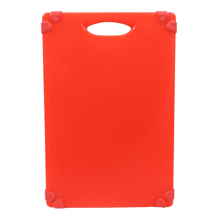 Tablecraft CBG1218ARD 12X18 Grippy Cutting Board - Red