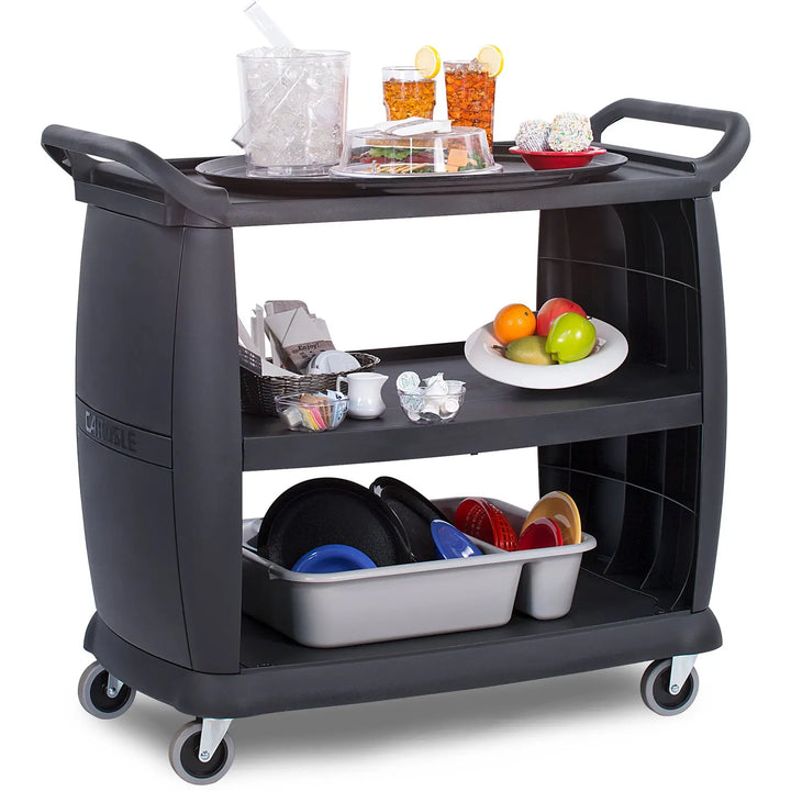 Carlisle Busing & Transport Cart Black