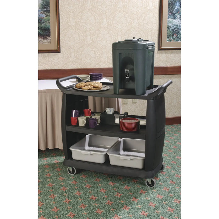 Carlisle Busing & Transport Cart Black