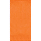Creative Converting 16" X 12" Sunkissed Orange Dinner Napkins