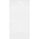Creative Converting 16" X 12" White Dinner Napkins