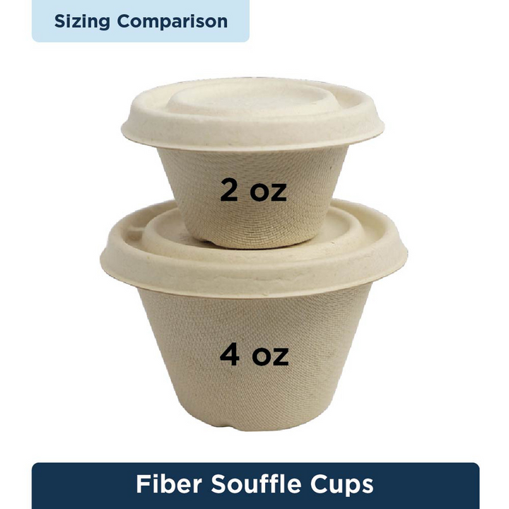 World Centric CU-SC-4N-LFP 4 oz Fiber Souffle Cup World Centric