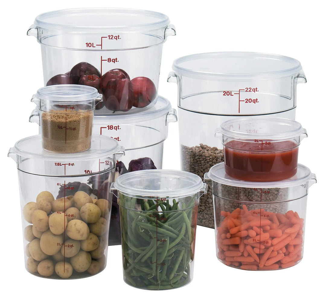Cambro RFSCW8 8 Qt Round Container Cambro