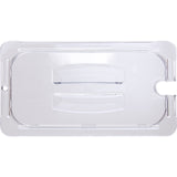 Carlisle StorPlus 10271U07 Clear Notched 1/3 Size Insert Pan Lid