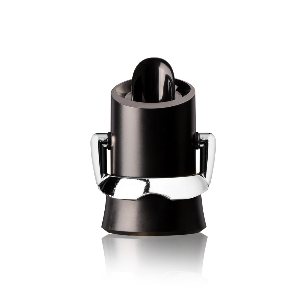 Vacu Vin 1880460 Champagne Saver/Pourer Black Vacu Vin