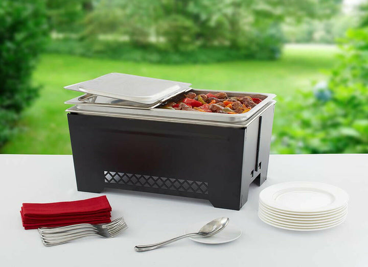 Chef Master 90253 Collapsible Wind-Resistant Chafing Frame Chef-Master