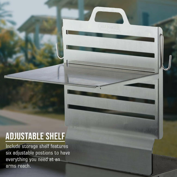 Chef Master 90260 Stainless Steel Griddle Shelf Chef-Master