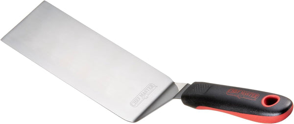 Chef Master 90282 Stainless Steel Square Edge High Heat Turner 7.5" x 2.95" Chef-Master