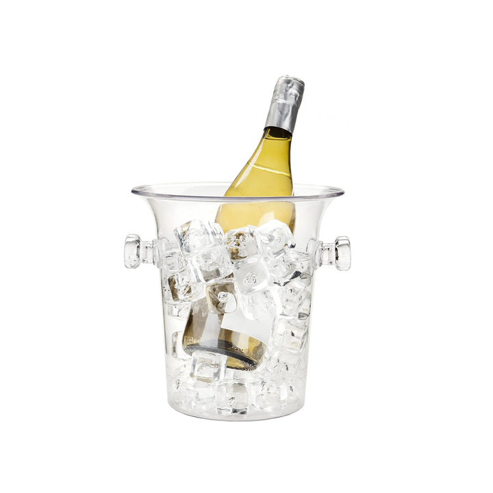 Maryland Plastics MPI0054 8" x 8.5" Wine Ice Bucket With Handles Maryland Plastics