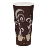 Dart 24 oz Double Wall Paper Hot Cup Steam Design DWTG24ST