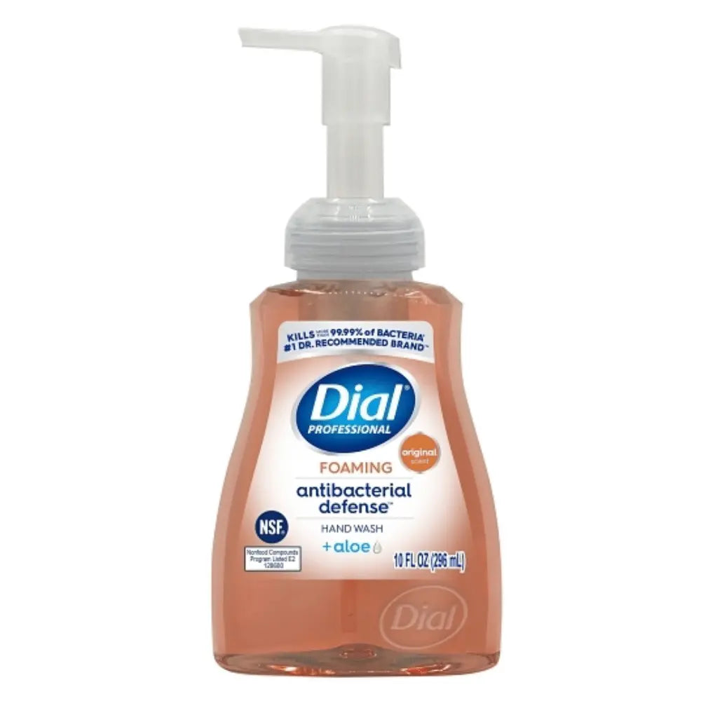 Dial Professional Antibacterial Foaming Hand Soap with Aloe 10 oz