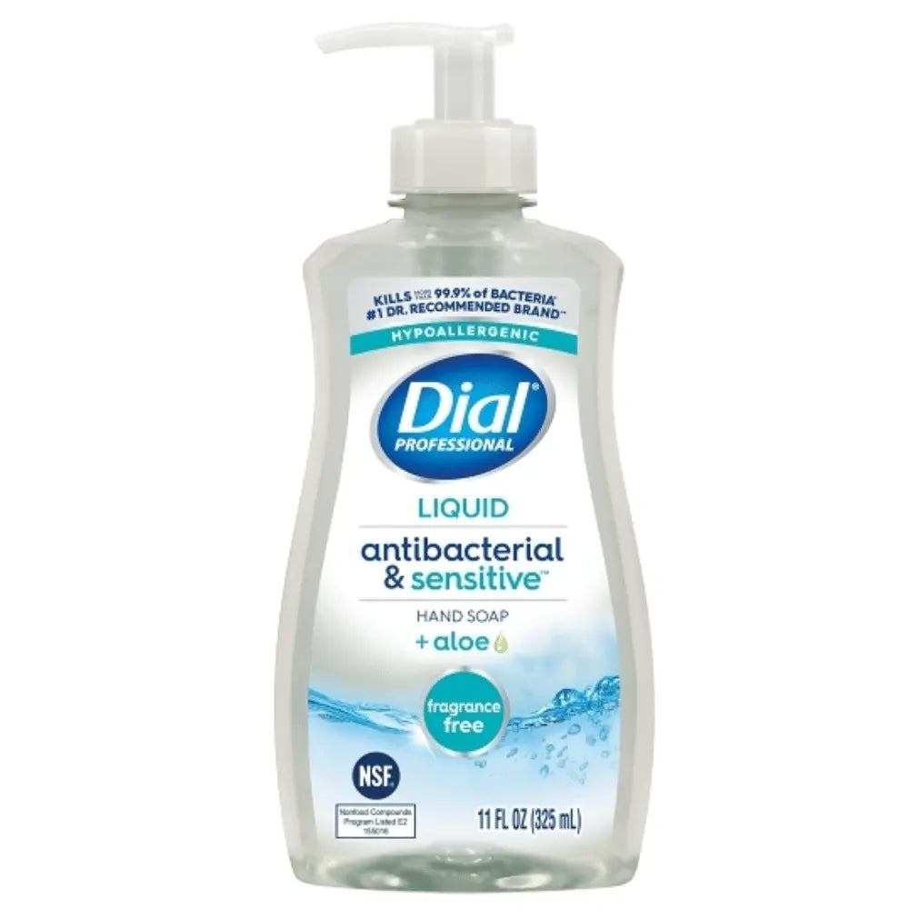 Dial Professional Antibacterial Liquid Hand Soap with Aloe 11 oz