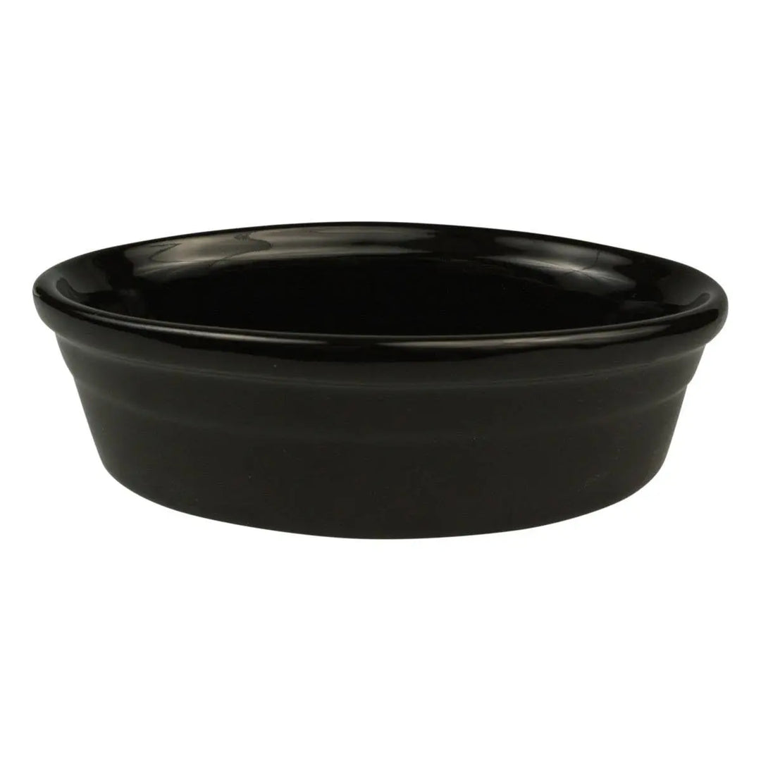 Diversified Ceramics DC517 12 Oz Oval Baker Black Diversified Ceramics