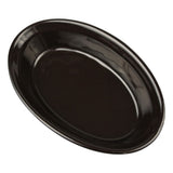 Diversified Ceramics DC517 12 Oz Oval Baker Black