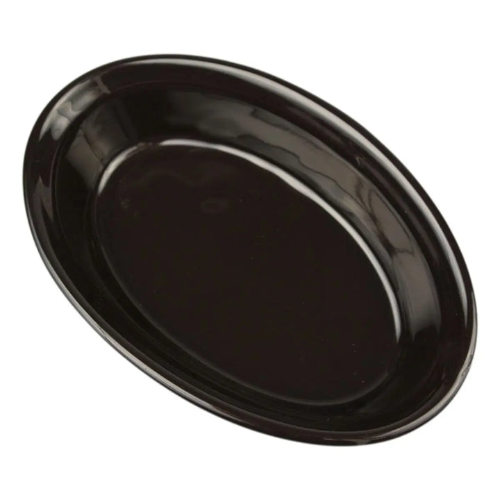 Diversified Ceramics DC517 12 Oz Oval Baker Black Diversified Ceramics