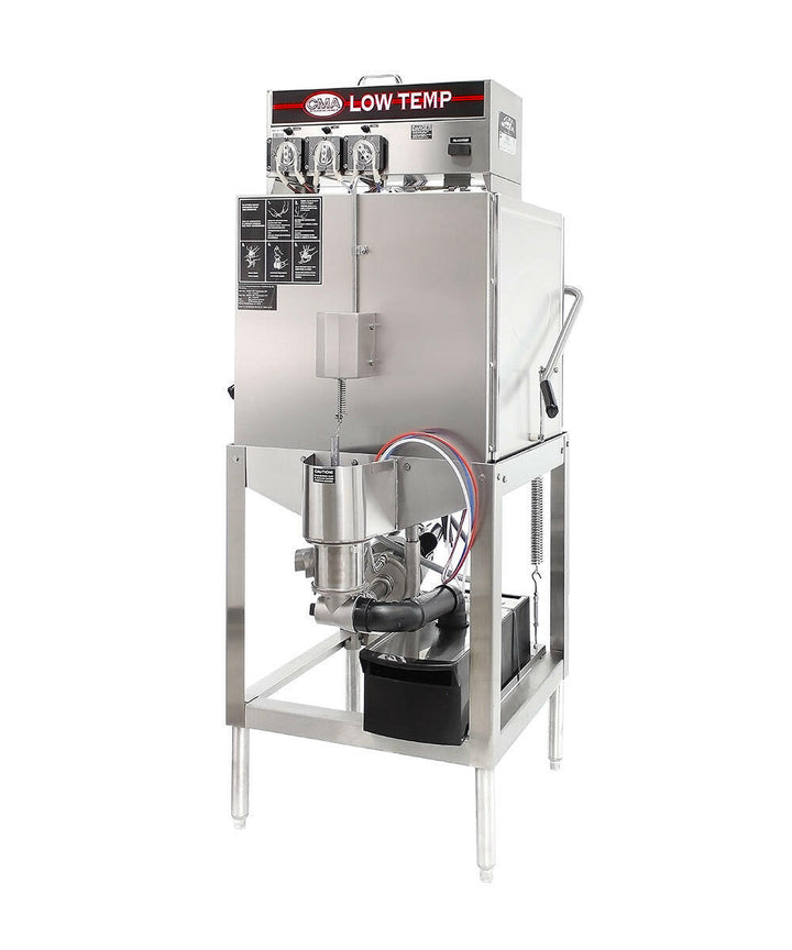 CMA Dishmachines AH Single Rack Low Temp Chemical Sanitizing Dishwasher - 115v CMA