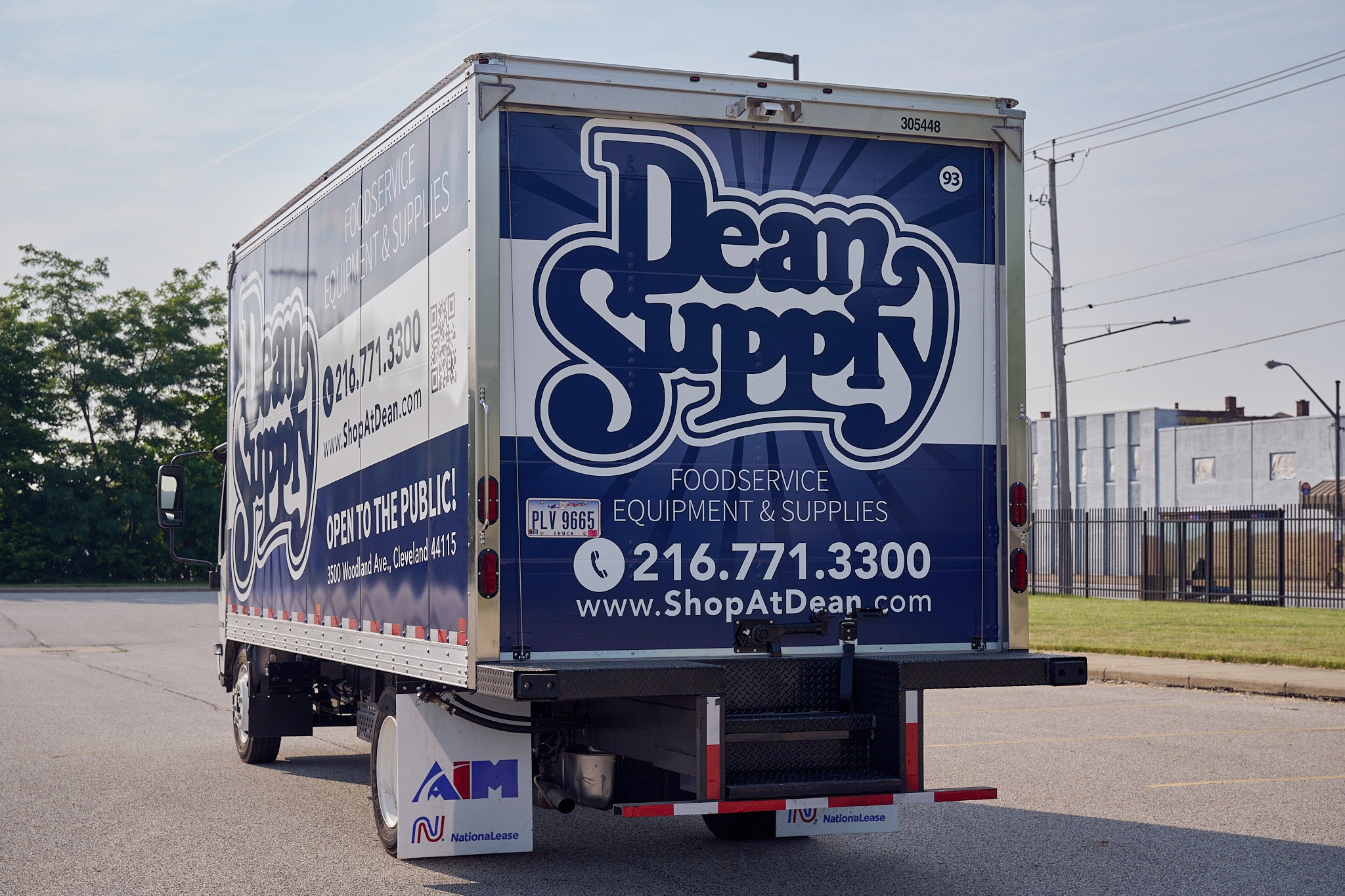 Dean Supply delivery truck on the road in Northeast Ohio