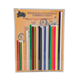 10.25" Clear Jumbo Straws – Individually Wrapped Plastic Straws