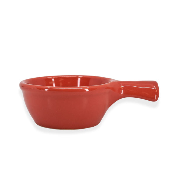 Diversified Ceramics DC14 10 oz Persimmon Handled Soup Bowl