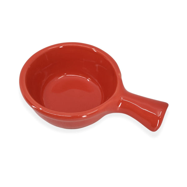 Diversified Ceramics DC14 10 oz Persimmon Handled Soup Bowl