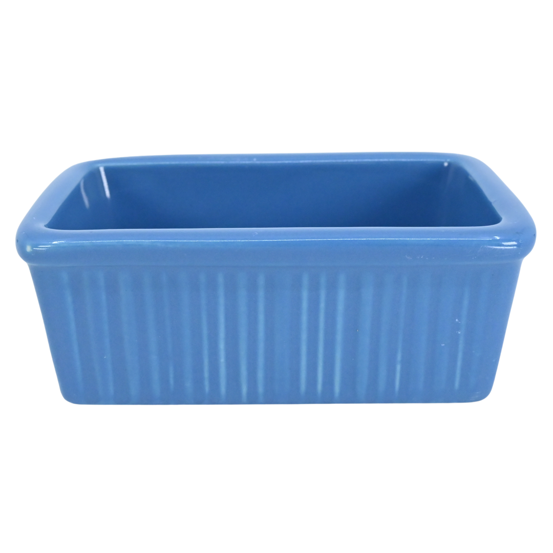 Diversified Ceramics DC20F Fluted Sugar Packet Holder Sky Blue