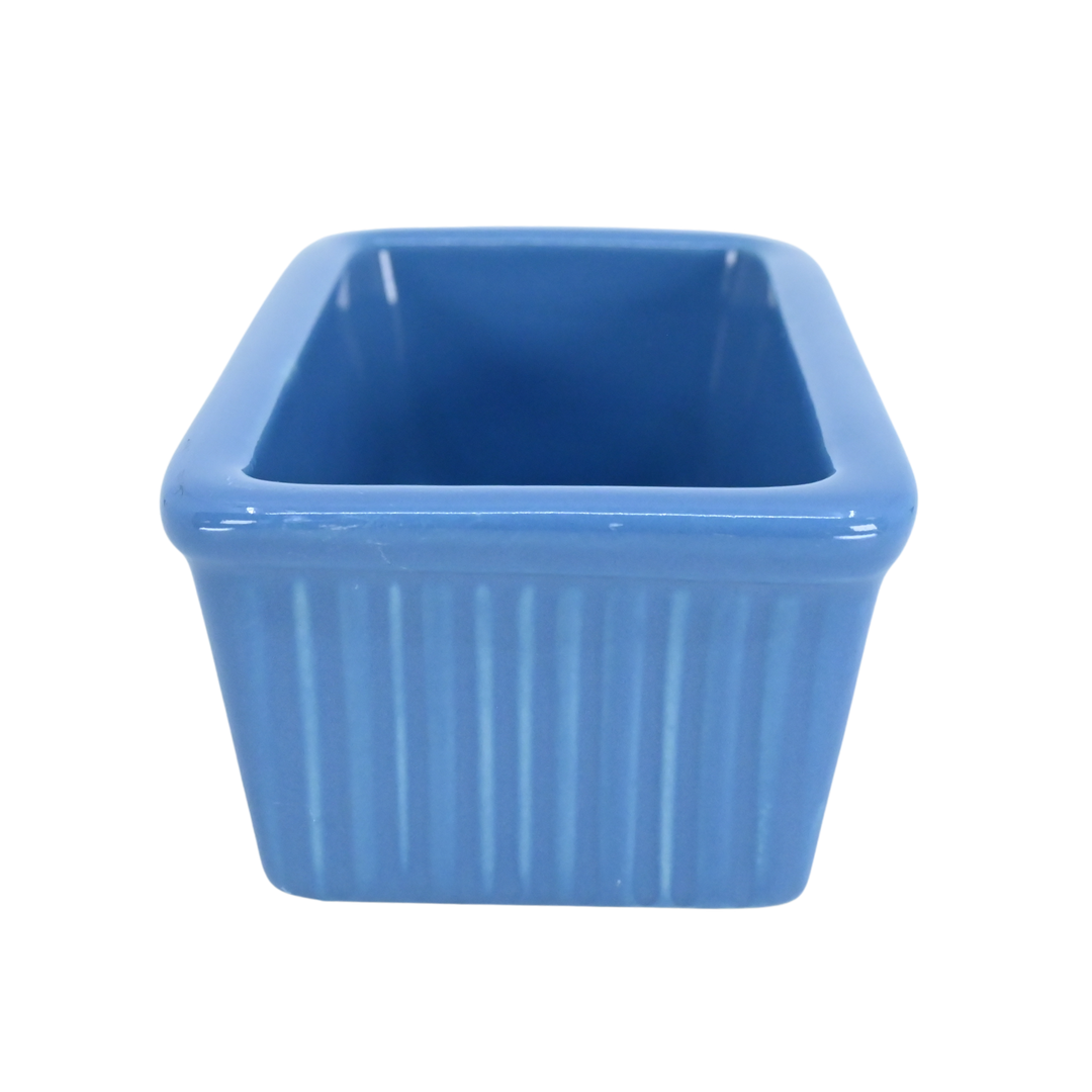 Diversified Ceramics DC20F Fluted Sugar Packet Holder Sky Blue