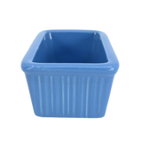 Diversified Ceramics DC20F Fluted Sugar Packet Holder Sky Blue