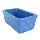 Diversified Ceramics DC20F Fluted Sugar Packet Holder Sky Blue