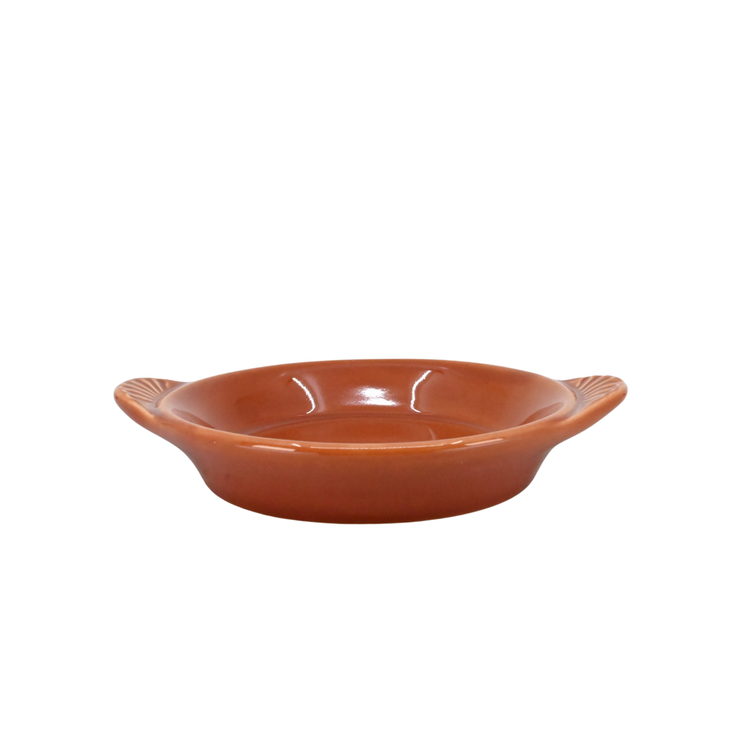 Diversified Ceramics DC432 6 oz Shirred Egg Terra Cotta