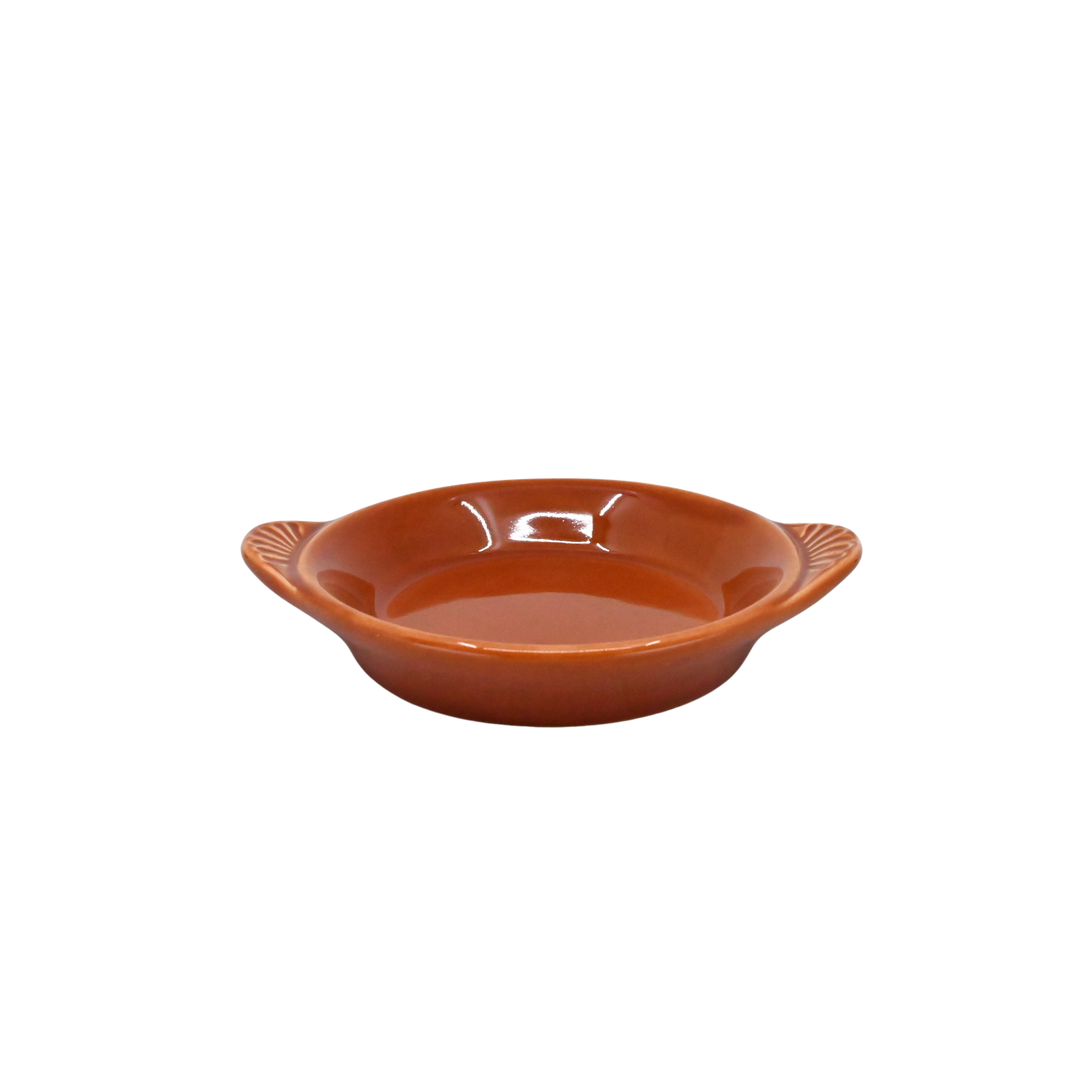 Diversified Ceramics DC432 6 oz Shirred Egg Terra Cotta