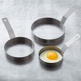 American Metalcraft ER-387 SS 4" Egg Ring W/Handle