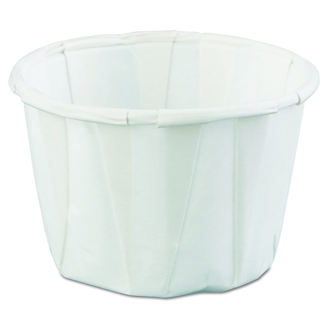 Genpak Souffle Cups 1 Oz Paper (F100) Genpak